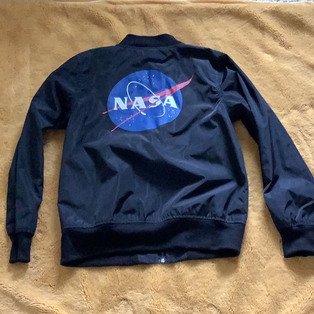 NASA kids bomber jacket black 8 black